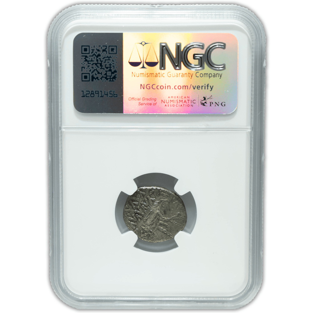 Greek Coinage Parthian Kingdom AR Drachm c.AD 10-38 NGC VF Gold & Silver Pawn Shop