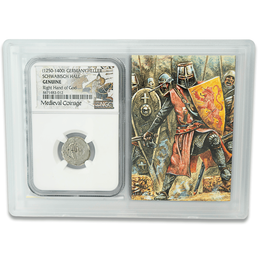 1250-1400 Germany Heller Schwabisch Hall NGC Gold & Silver Pawn Shop