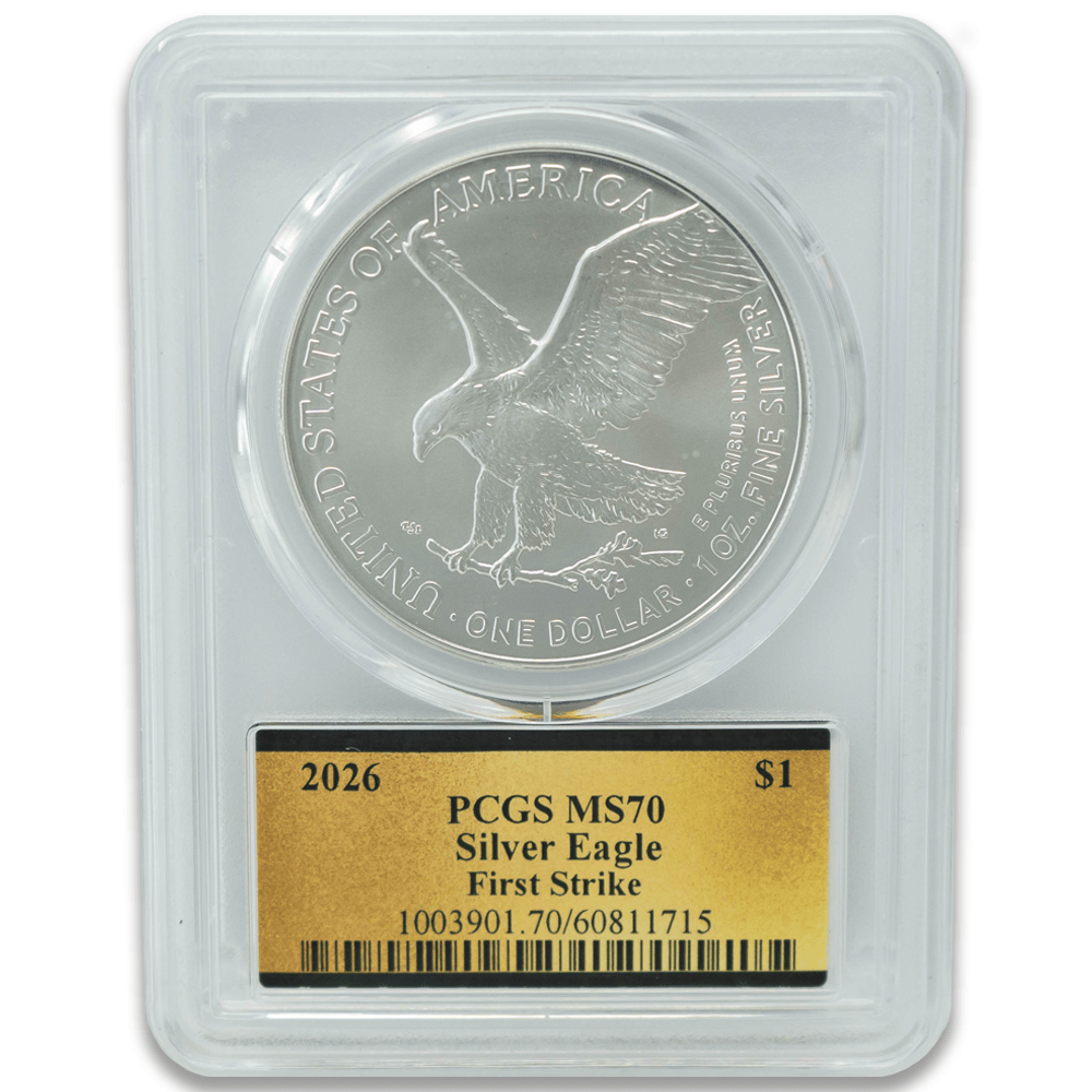 2026 Silver Eagle $1 Americas 250th PCGS FS MS70 Gold & Silver Pawn Shop