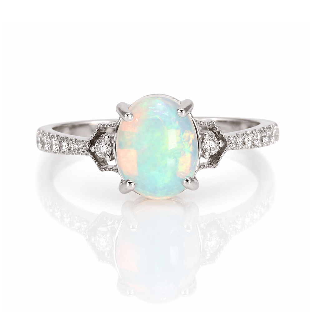 Oval Opal & Diamond Ring
Gold & Silver Pawn Shop