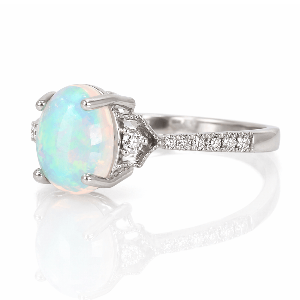 Oval Opal & Diamond Ring
Gold & Silver Pawn Shop