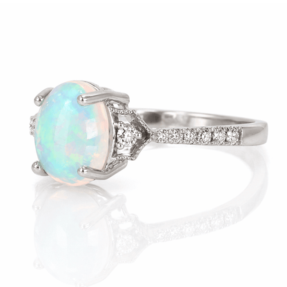 Oval Opal & Diamond Ring
Gold & Silver Pawn Shop