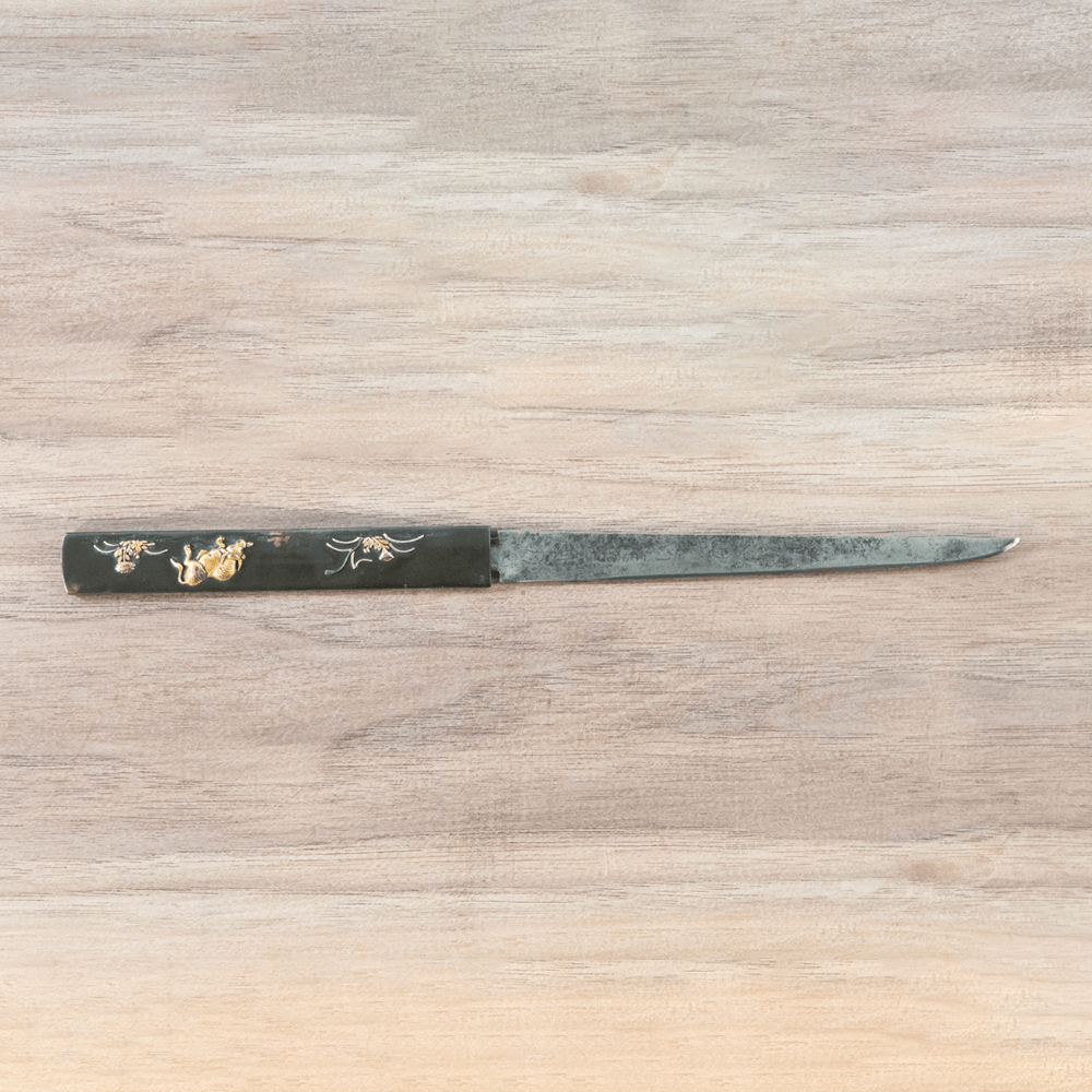 1500s Mihara Masanobu Wakizashi Sword with Dagger and Hair Pin. Gold & Silver Pawn Shop