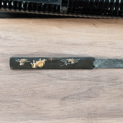 1500s Mihara Masanobu Wakizashi Sword with Dagger and Hair Pin. Gold & Silver Pawn Shop