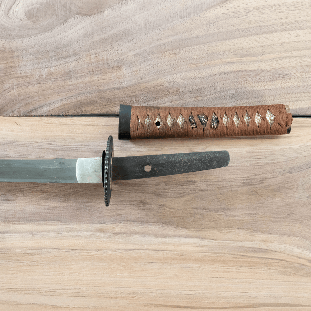 1500s Mihara Masanobu Wakizashi Sword with Dagger and Hair Pin. Gold & Silver Pawn Shop