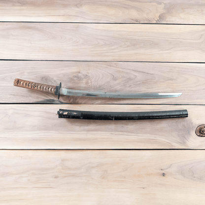 1500s Mihara Masanobu Wakizashi Sword with Dagger and Hair Pin. Gold & Silver Pawn Shop