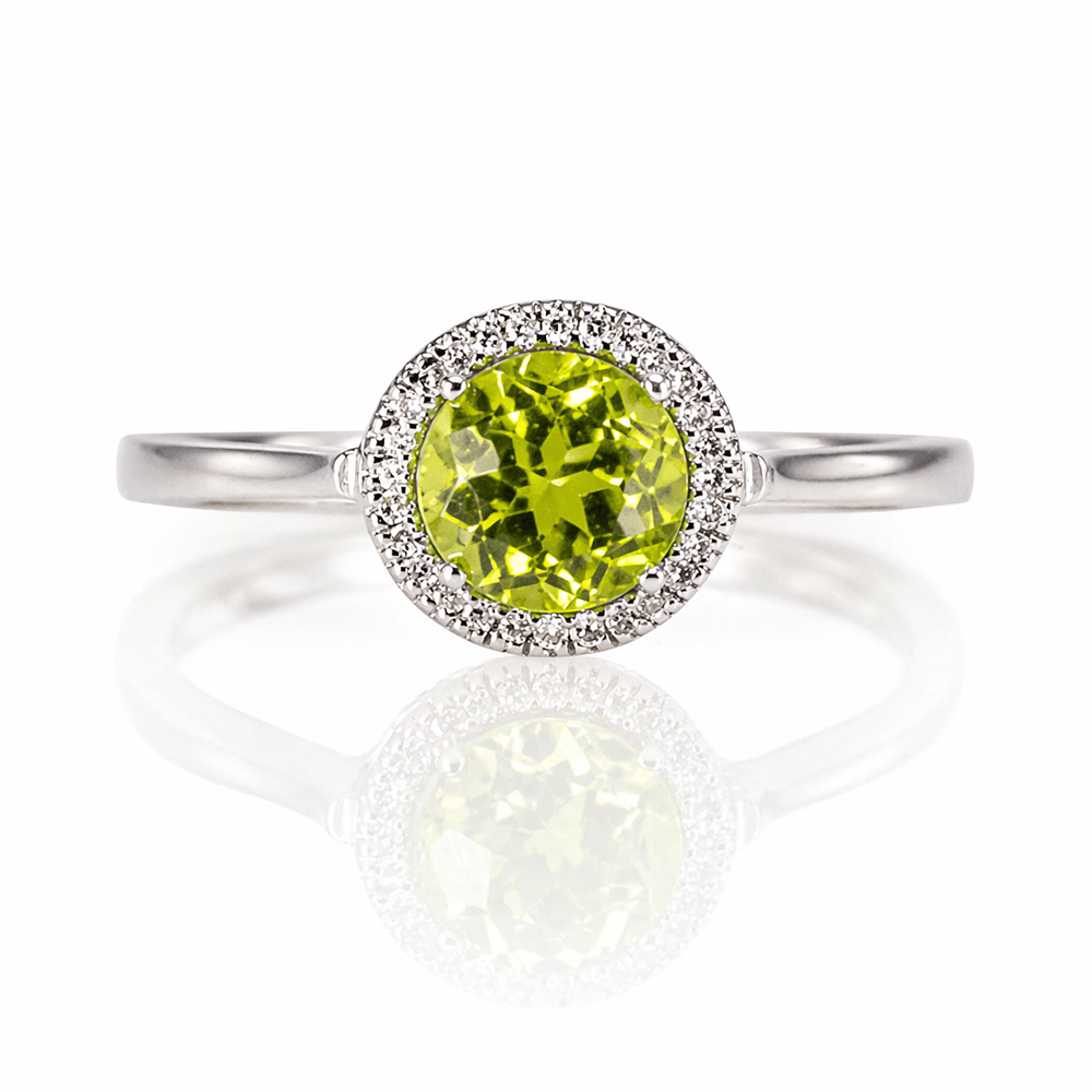 Peridot & Diamond Halo Ring 1.04CT Peridot
Gold & Silver Pawn Shop