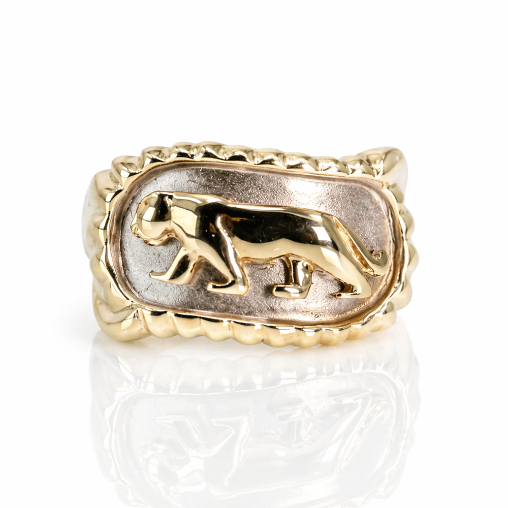 Panther Motif Signet Ring in 14KYG
Gold & Silver Pawn Shop