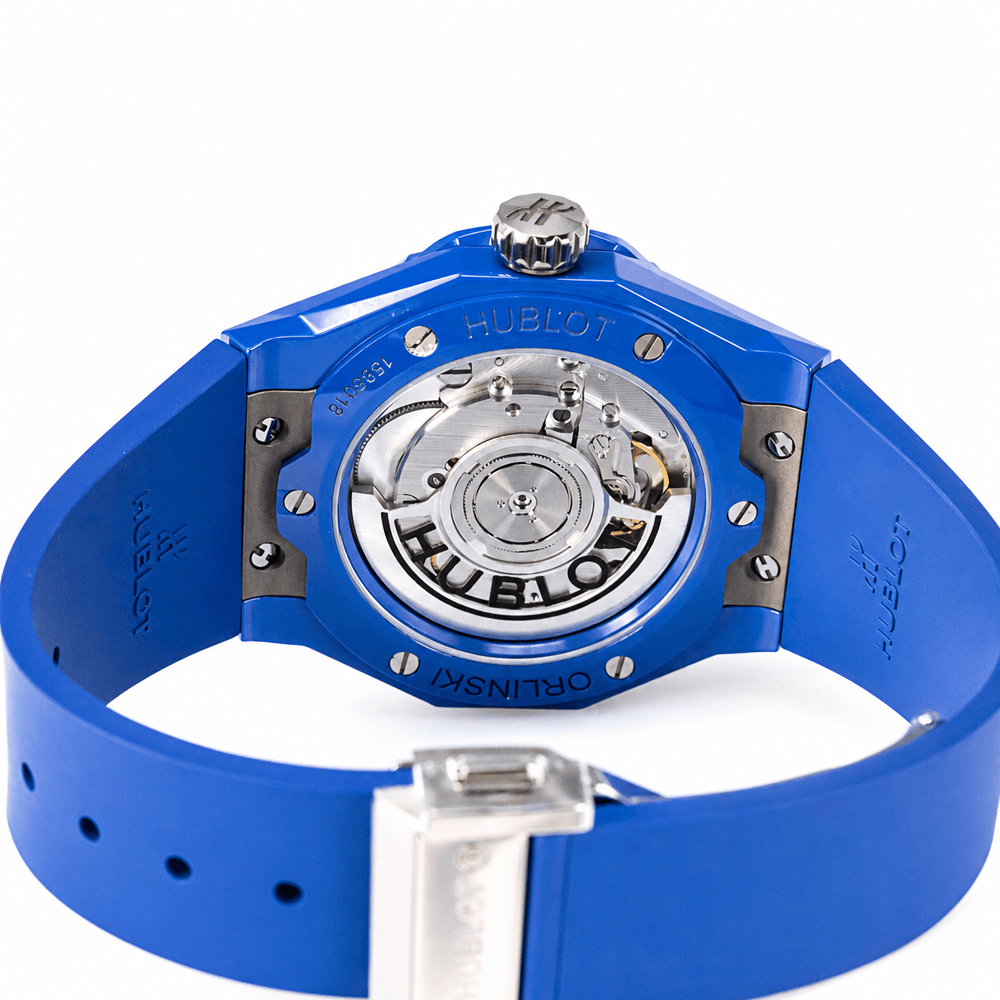 Hublot Classic Fusion Orlinski Blue Ceramic 40mm Automatic Watch
Gold & Silver Pawn Shop