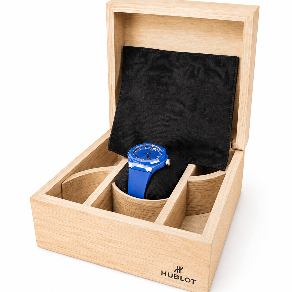 Hublot Classic Fusion Orlinski Blue Ceramic 40mm Automatic Watch
Gold & Silver Pawn Shop