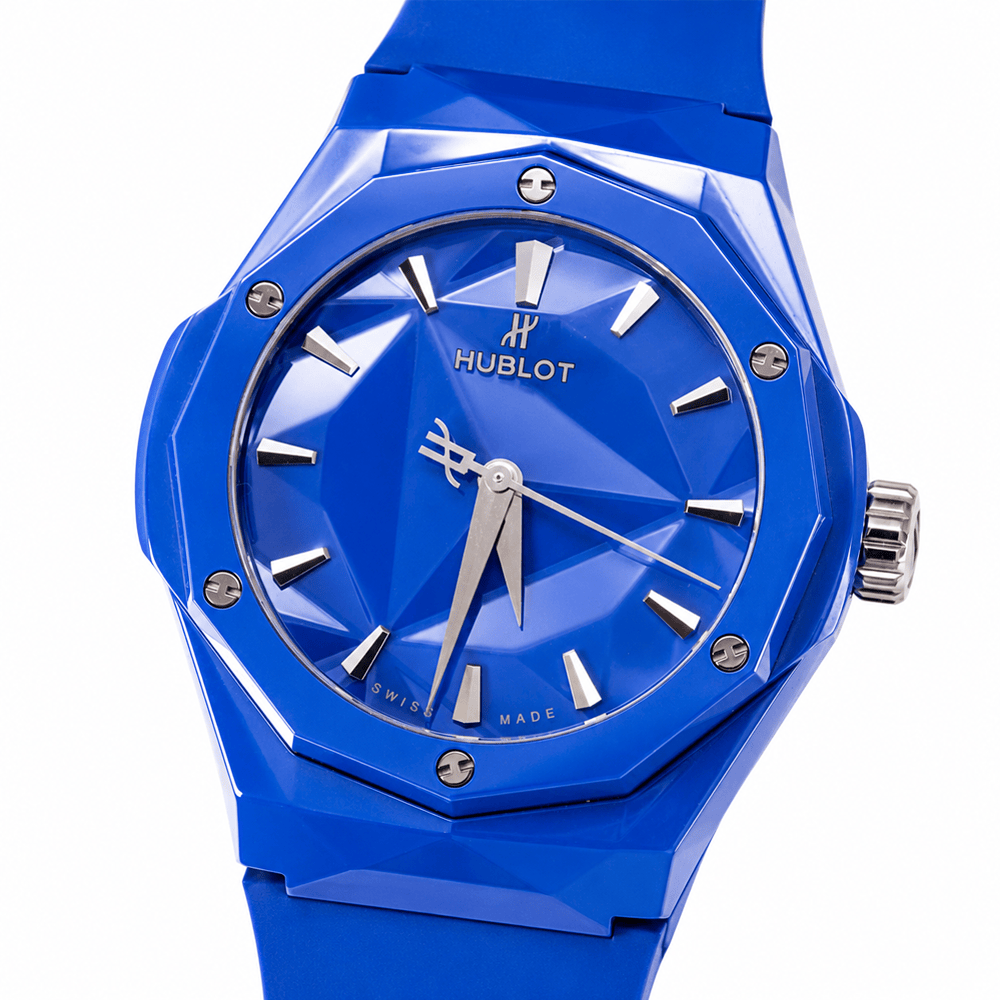 Hublot Classic Fusion Orlinski Blue Ceramic 40mm Automatic Watch
Gold & Silver Pawn Shop