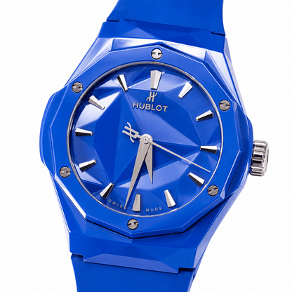 Hublot Classic Fusion Orlinski Blue Ceramic 40mm Automatic Watch
Gold & Silver Pawn Shop