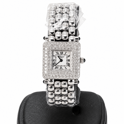 Chopard Happy Sport 18K White Gold Diamond 21mm Quartz Watch
Gold & Silver Pawn Shop