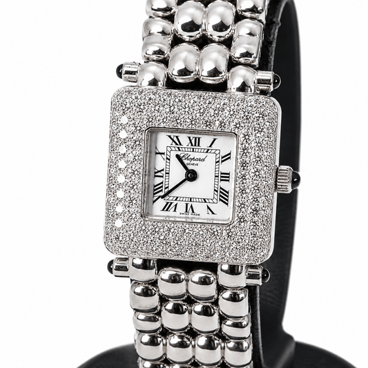 Chopard Happy Sport 18K White Gold Diamond 21mm Quartz Watch
Gold & Silver Pawn Shop