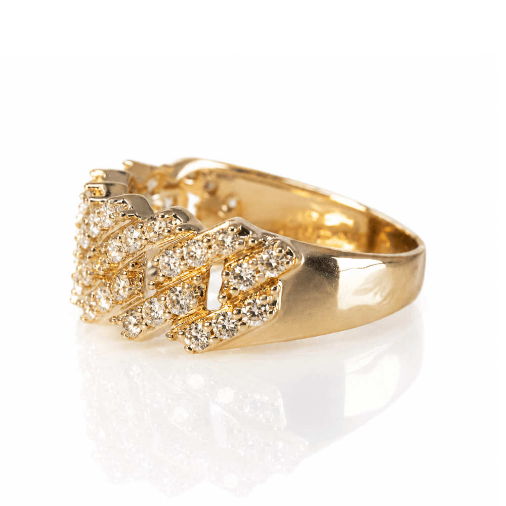 14K Yellow Gold Diamond Chevron Statement Ring
Gold & Silver Pawn Shop