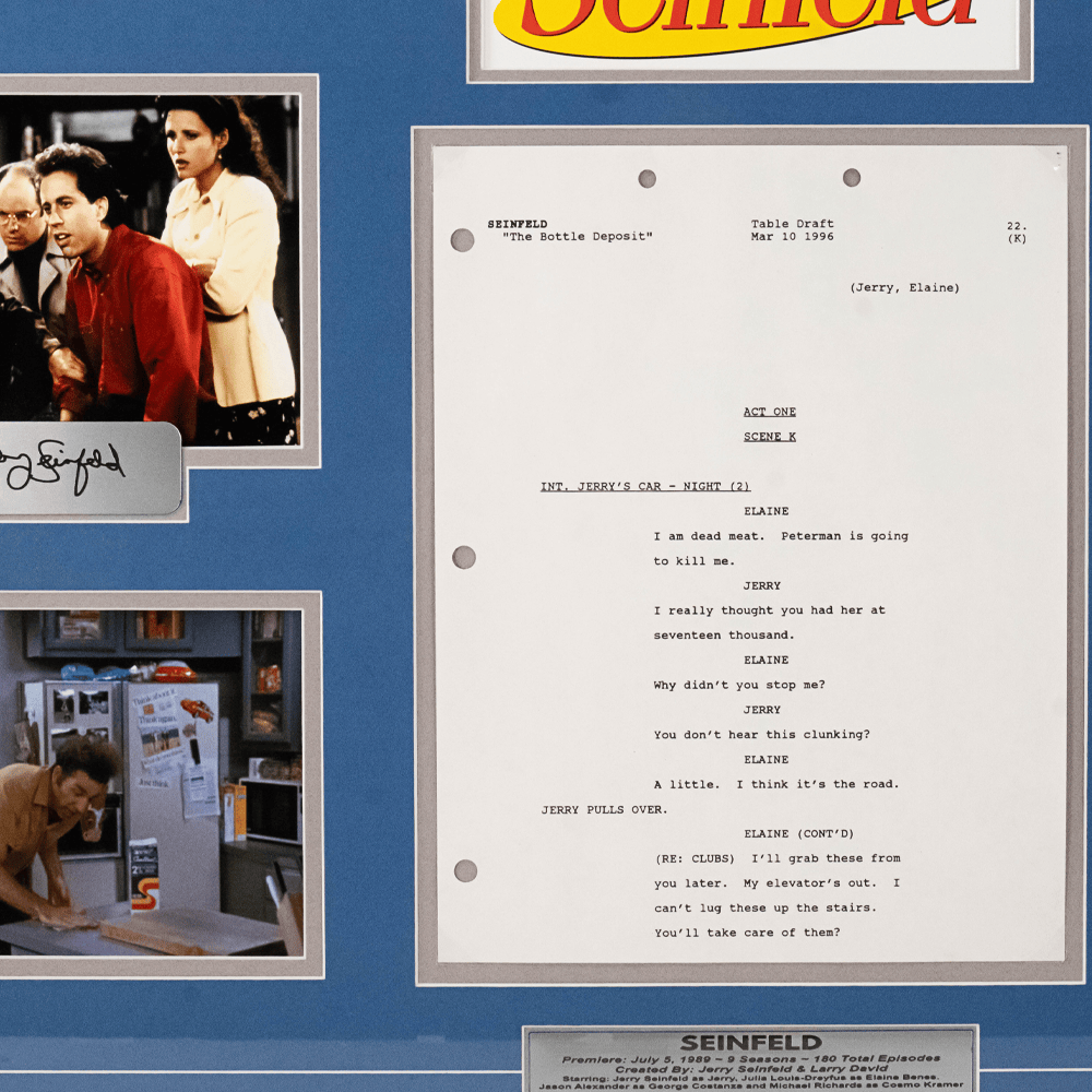 Seinfeld Script Memorabilia
Gold & Silver Pawn Shop