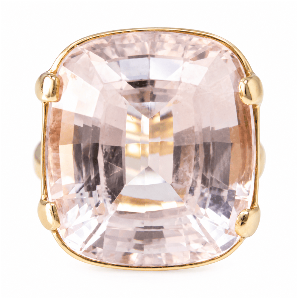 14K Yellow Gold Cushion-Cut Clear Stone Statement Ring
Gold & Silver Pawn Shop