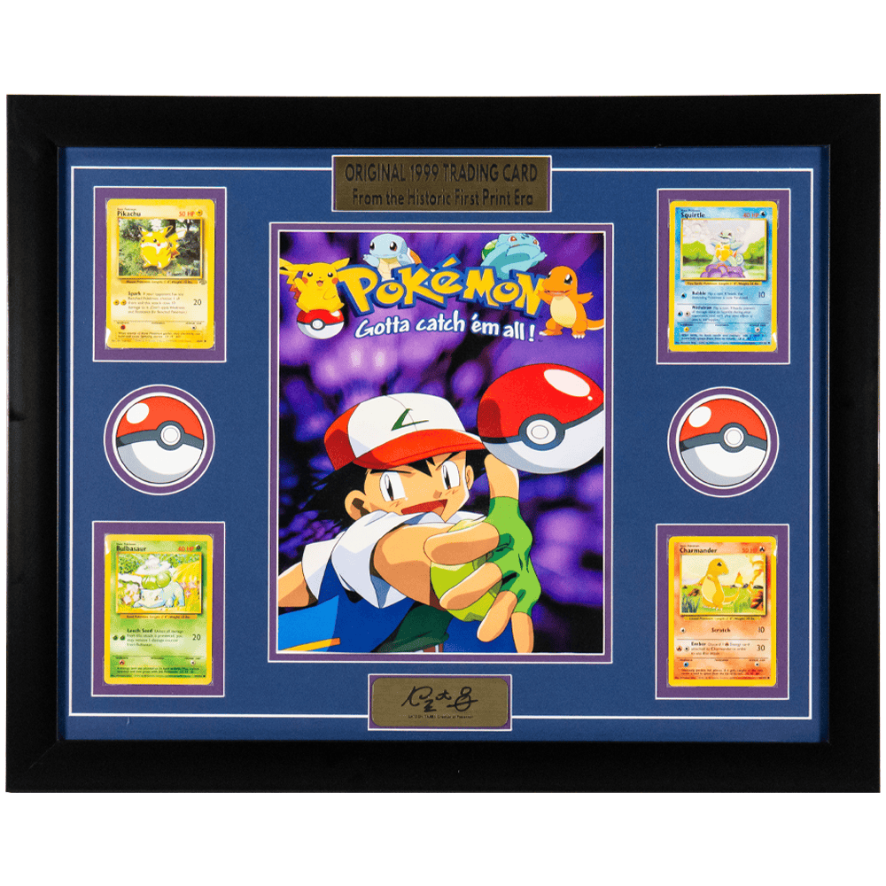 1999 Pokémon First Print Era 4-Card Memorabilia
Gold & Silver Pawn Shop