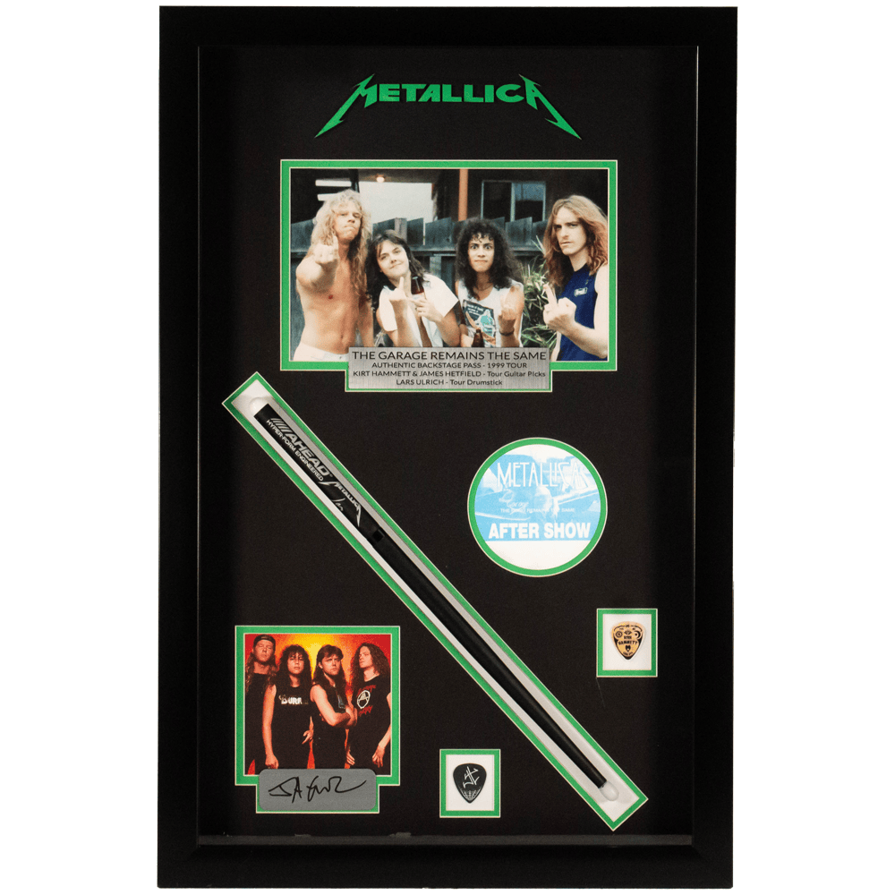 Metallica Tour Memorabilia Gold & Silver Pawn Shop