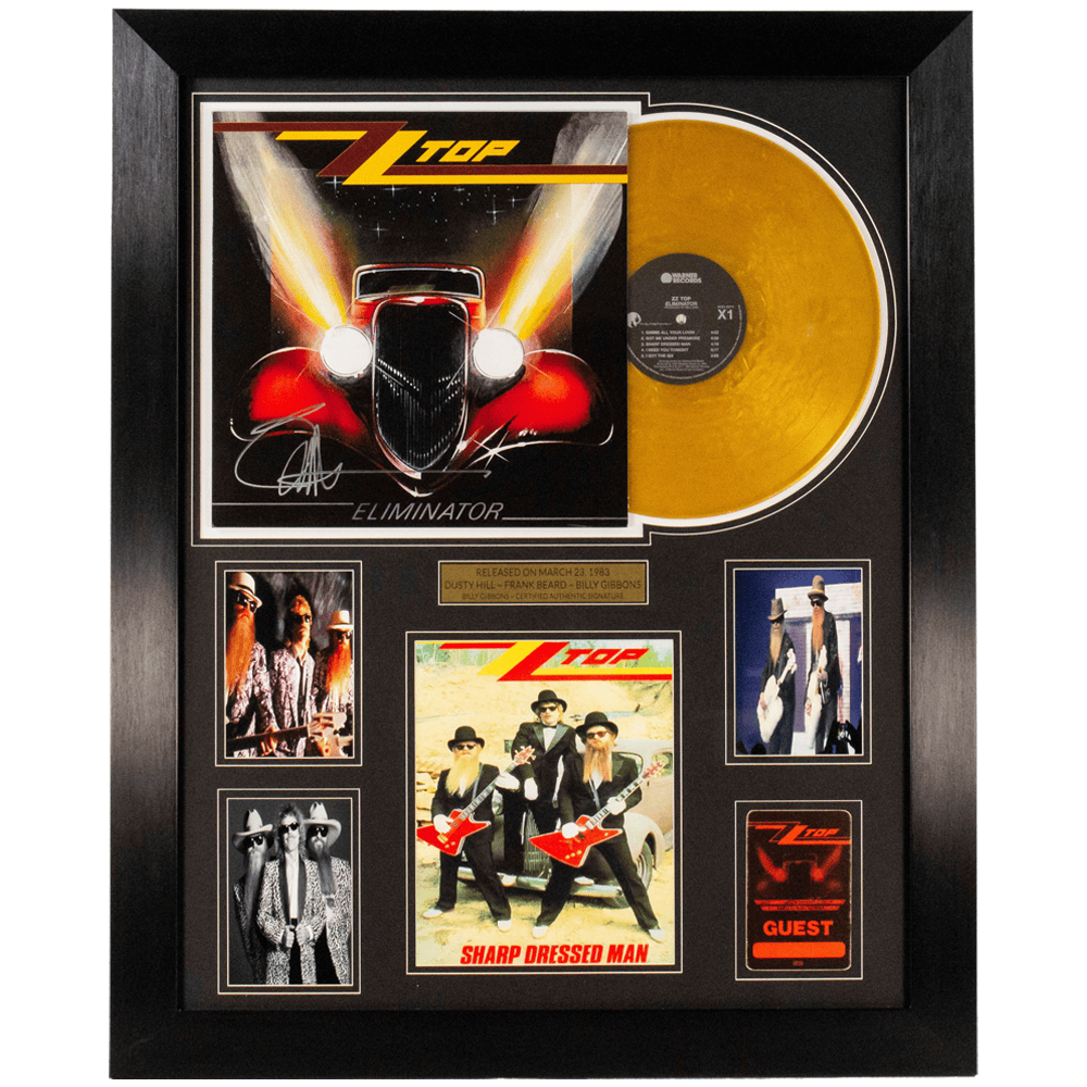 ZZ Top Eliminator Signed Memorabilia
Gold & Silver Pawn Shop
