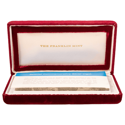 Franklin Mint 10,000 Grains Sterling Silver U.S. Treasury Commemorative Ingot
Gold & Silver Pawn Shop
