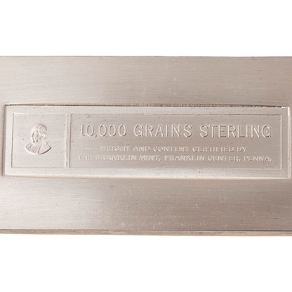 Franklin Mint 10,000 Grains Sterling Silver U.S. Treasury Commemorative Ingot
Gold & Silver Pawn Shop