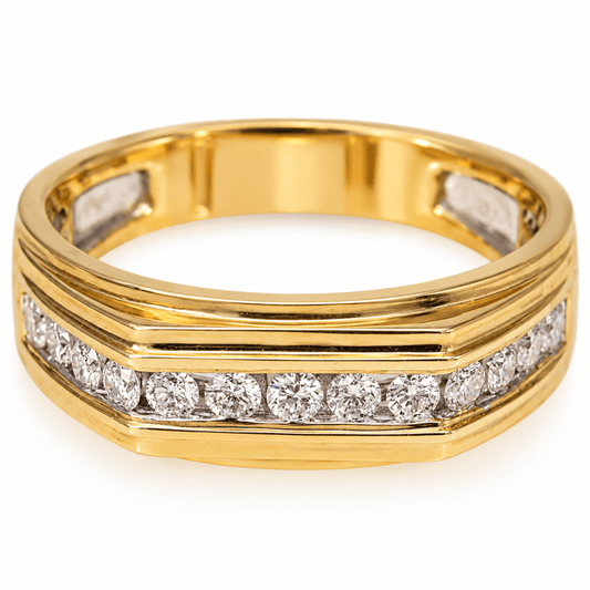 10K Yellow Gold Men's Channel-Set Diamond Band Ring
Gold & Silver Pawn Shop