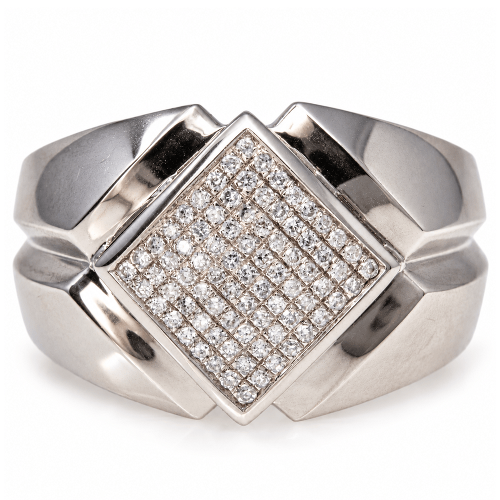 10K White Gold Men's Diamond Cluster Geometric Ring
Gold & Silver Pawn Shop