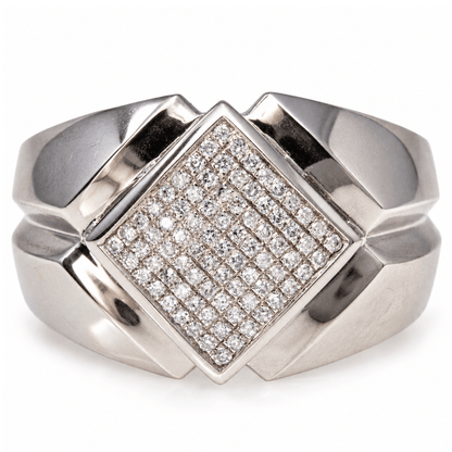10K White Gold Men's Diamond Cluster Geometric Ring
Gold & Silver Pawn Shop