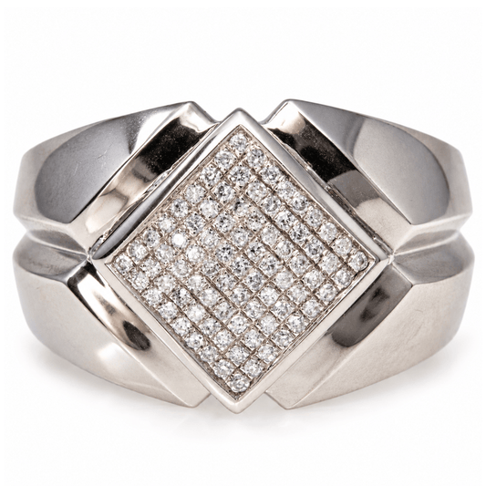 10K White Gold Men's Diamond Cluster Geometric Ring
Gold & Silver Pawn Shop