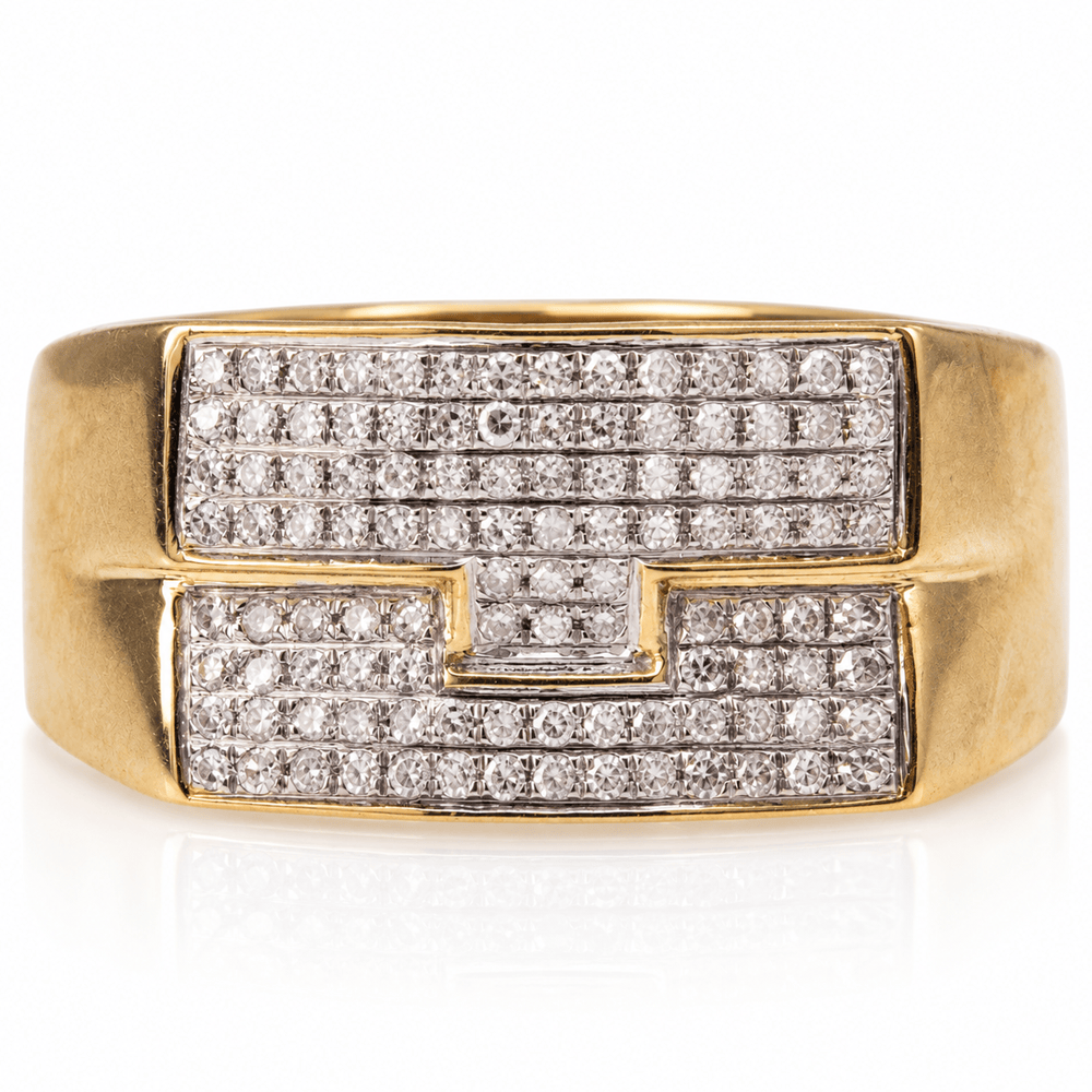 10K Yellow Gold Multi-Row Diamond Men's Ring
Gold & Silver Pawn Shop