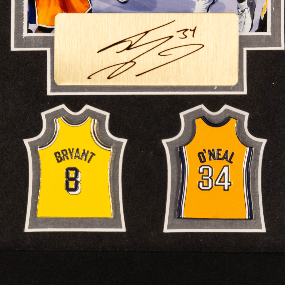 Kobe Bryant & Shaquille O'Neal Memorabilia with Jersey Pins
Gold & Silver Pawn Shop