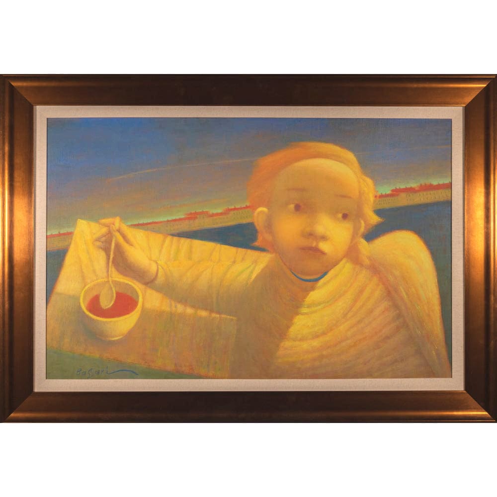 Sasha Basari; Original Artwork Art Gold & Silver Pawn Shop