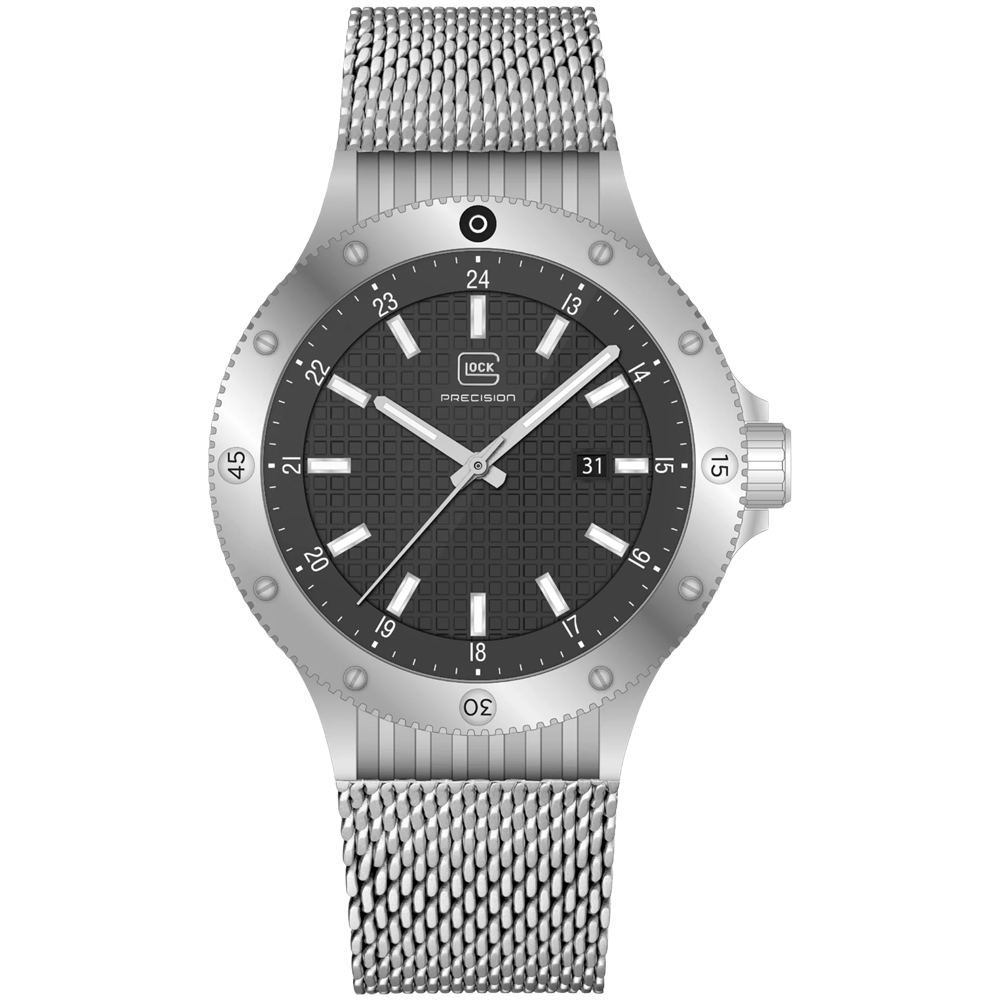 Glock Precision GW-33-4-24 Watch Gold & Silver Pawn Shop