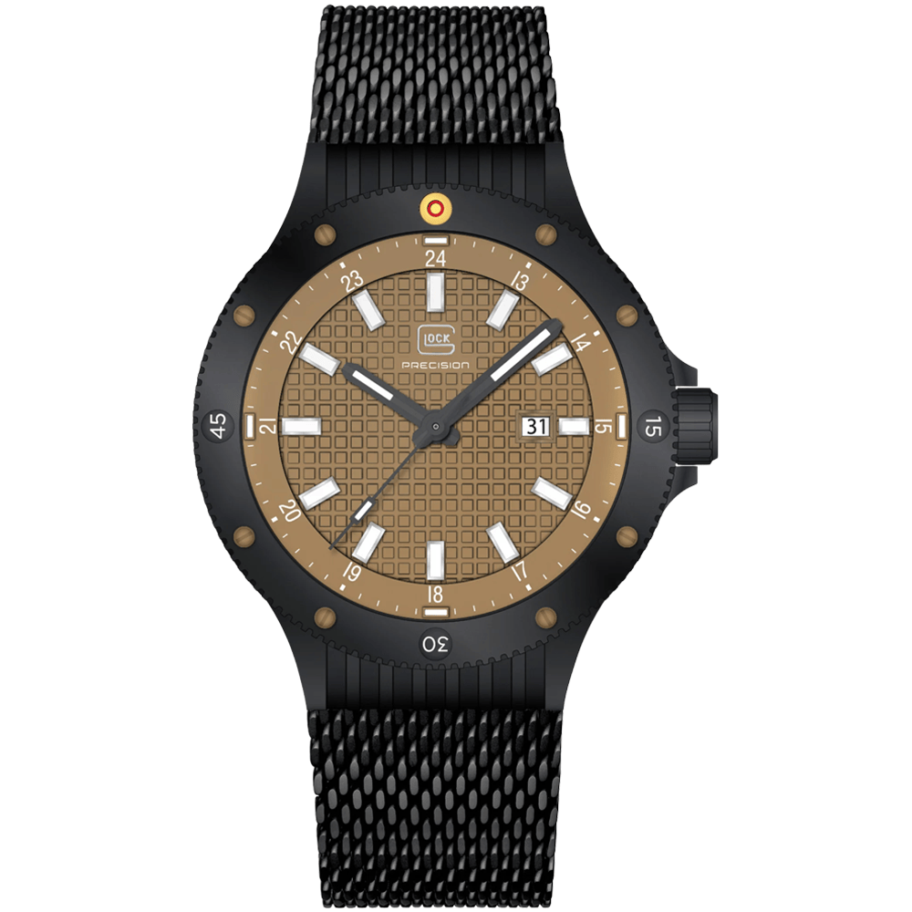 Glock Precision GW-33-5-24 Watch Gold & Silver Pawn Shop