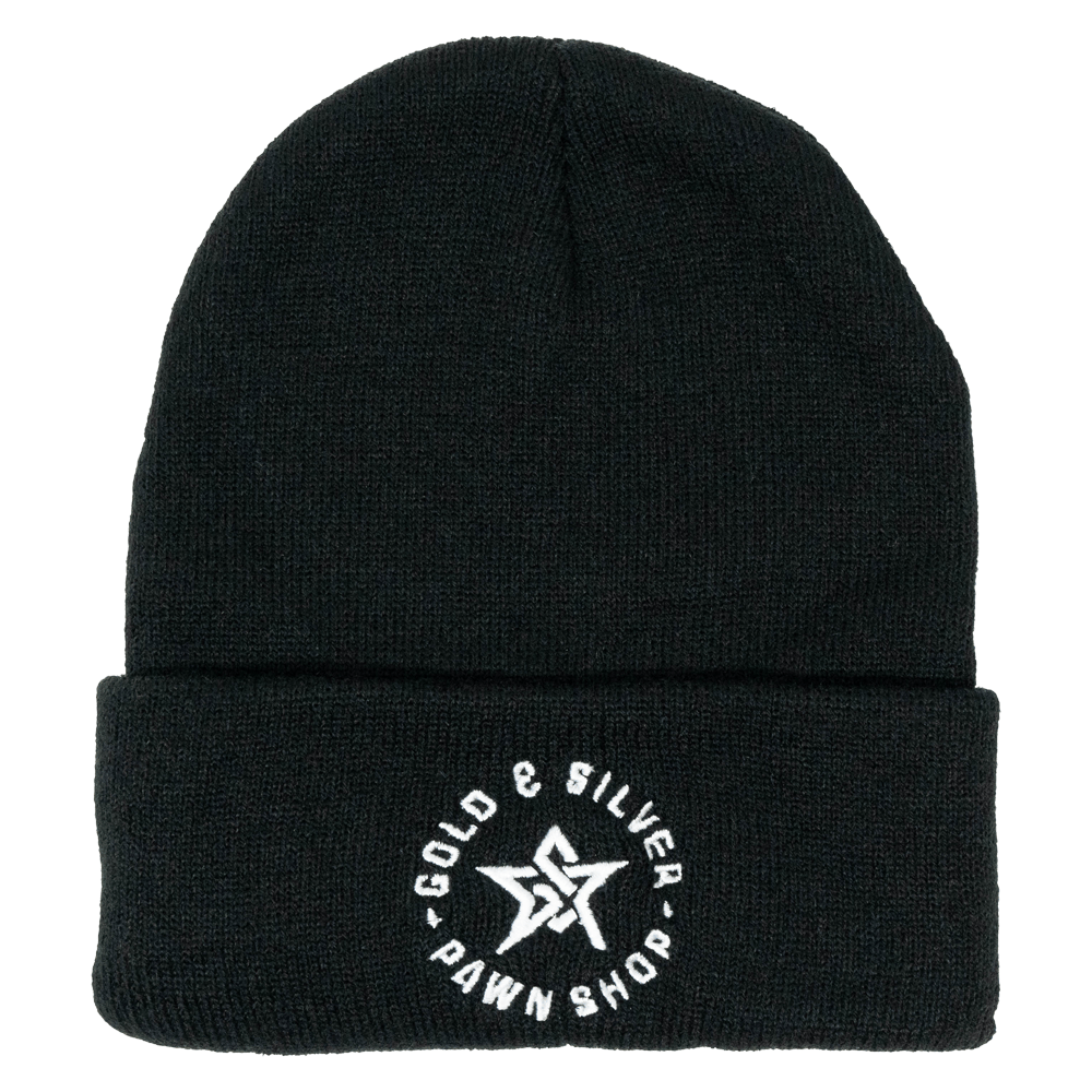 GSP Star Logo Beanie Gold & Silver Pawn Shop