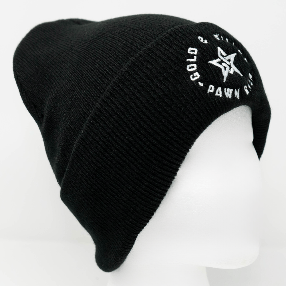 GSP Star Logo Beanie Gold & Silver Pawn Shop