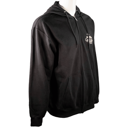 G&S Las Vegas Sign Black Zip-Up Hoodie G S Pawn