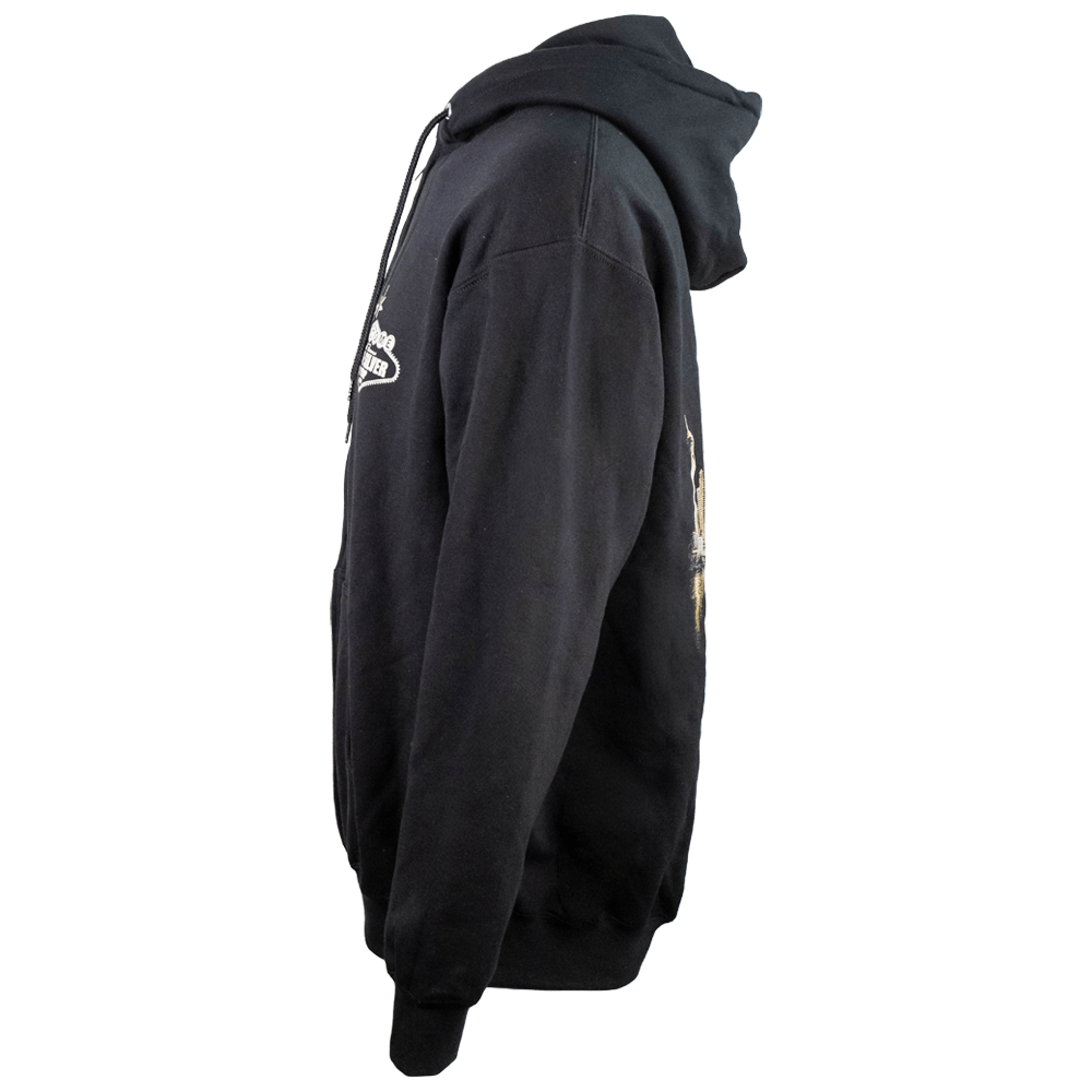 G&S Las Vegas Skyline Black Zip-Up Hoodie G S Pawn