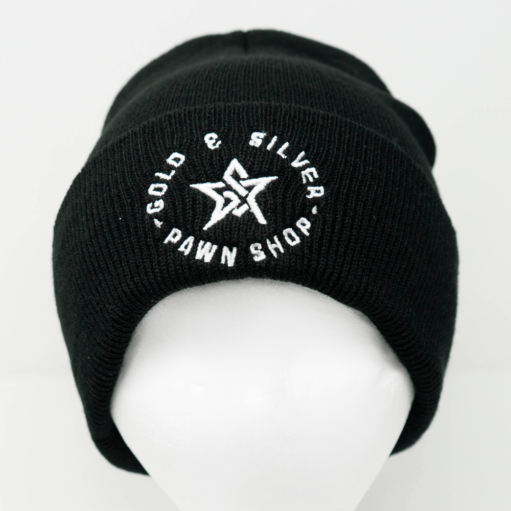 GSP Star Logo Beanie Gold & Silver Pawn Shop