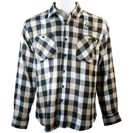 Gold & Silver Pawn Shop Plaid Long Sleeve G S Pawn