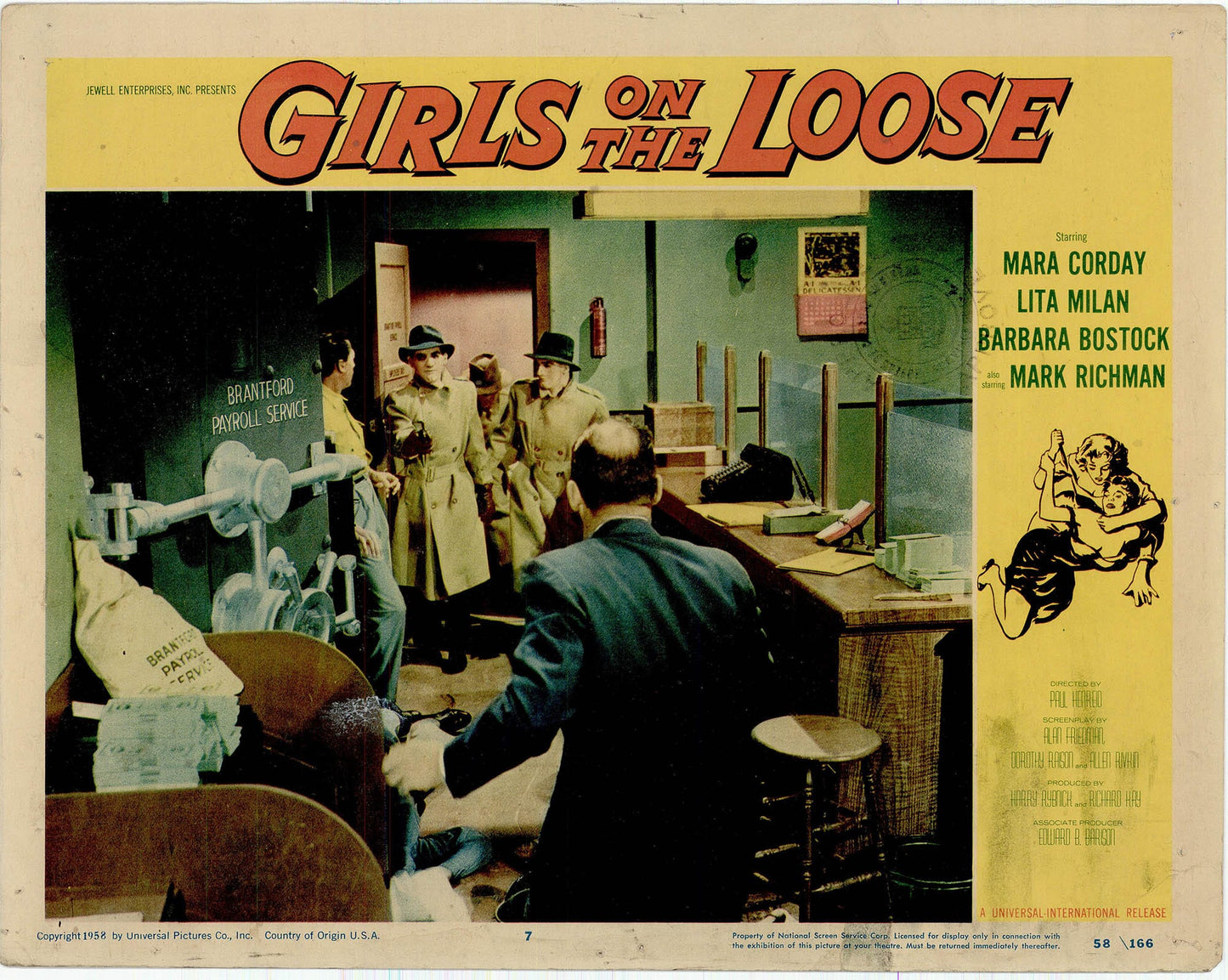 Girls on the Loose - Movie Lobby Card
