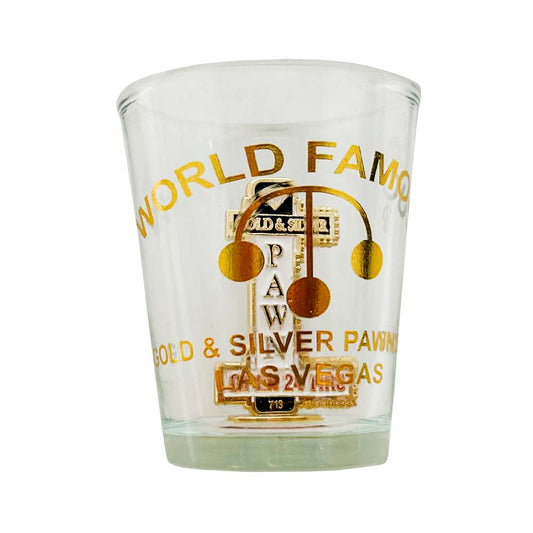 Gold & Silver Pawn Shop Display Shot Glass Thumbnail
