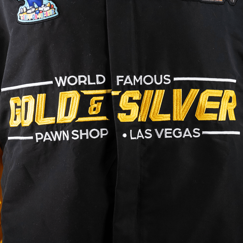 Gold & Silver Las Vegas NASCAR-Inspired Racing Jacket *Pre-order* G S Pawn