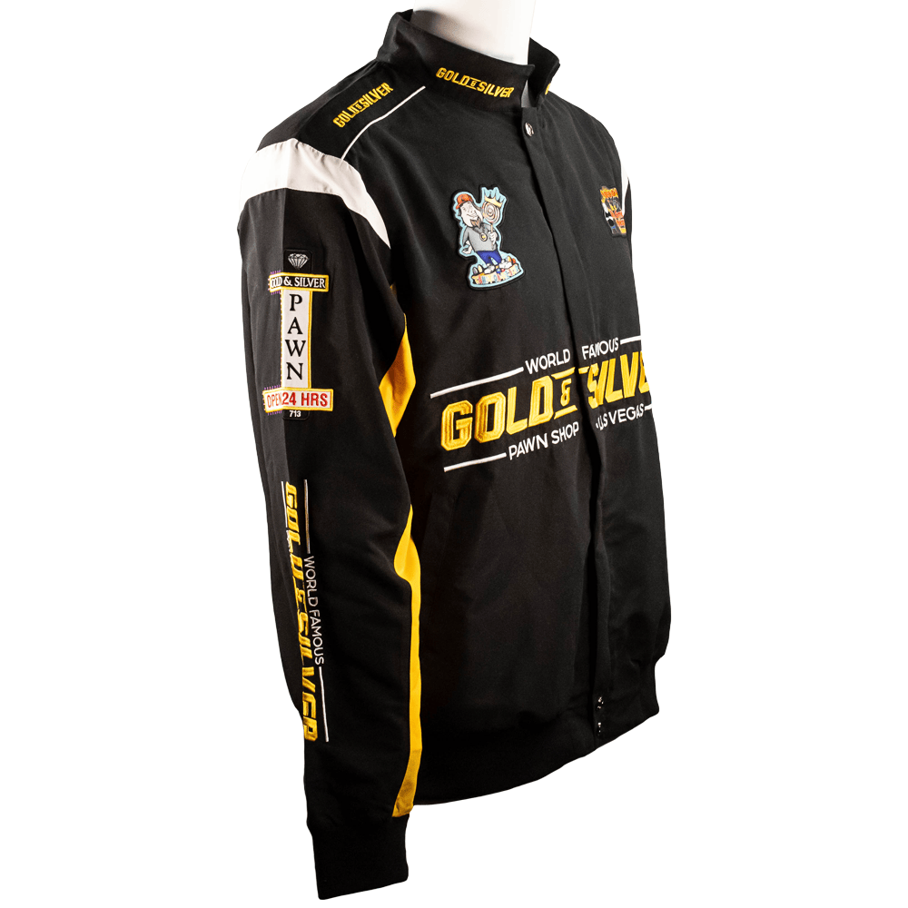 Gold & Silver Las Vegas NASCAR-Inspired Racing Jacket *Pre-order* G S Pawn