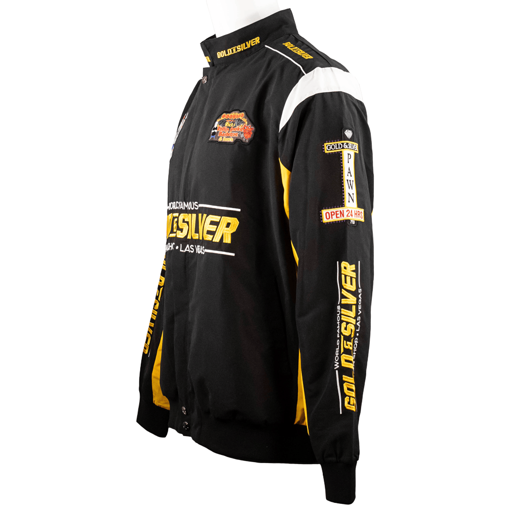 Gold & Silver Las Vegas NASCAR-Inspired Racing Jacket *Pre-order* G S Pawn