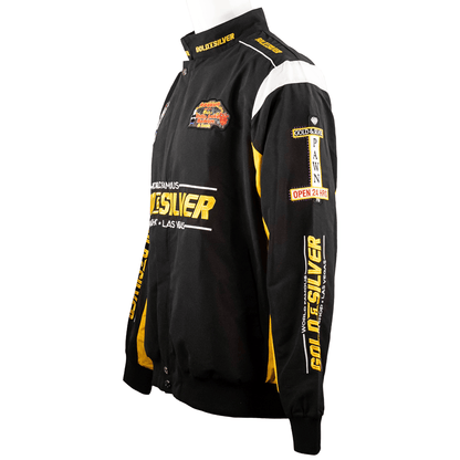 Gold & Silver Las Vegas NASCAR-Inspired Racing Jacket *Pre-order* G S Pawn