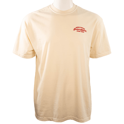 Gold & Silver Pawn Shop "Lucky 7's" Tee G S Pawn Small Beige