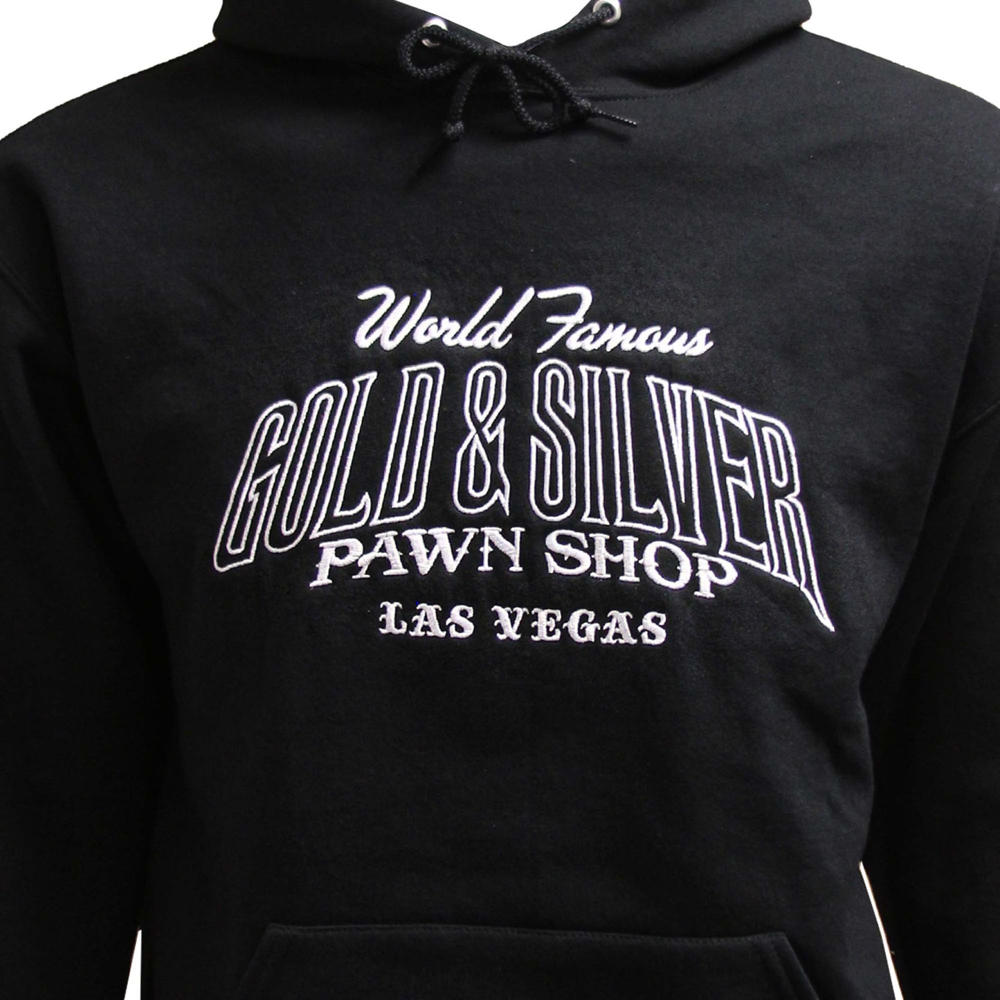 Gold & Silver Pawn Shop Black Hoodie Front 