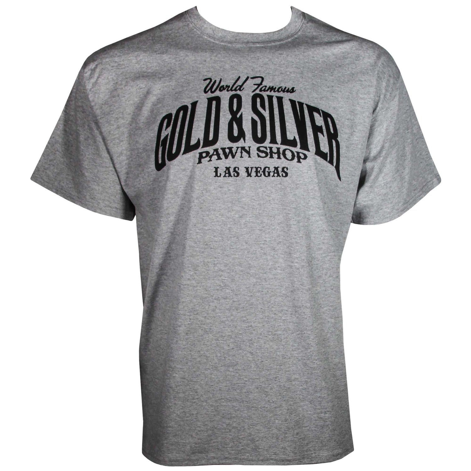 Gold & Silver Pawn Shop Round Neck Basic Short Sleeve T-Shirt Four